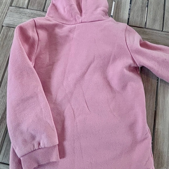Carter's Pink Hoodie with Bunny Pocket - Picture 3 of 4